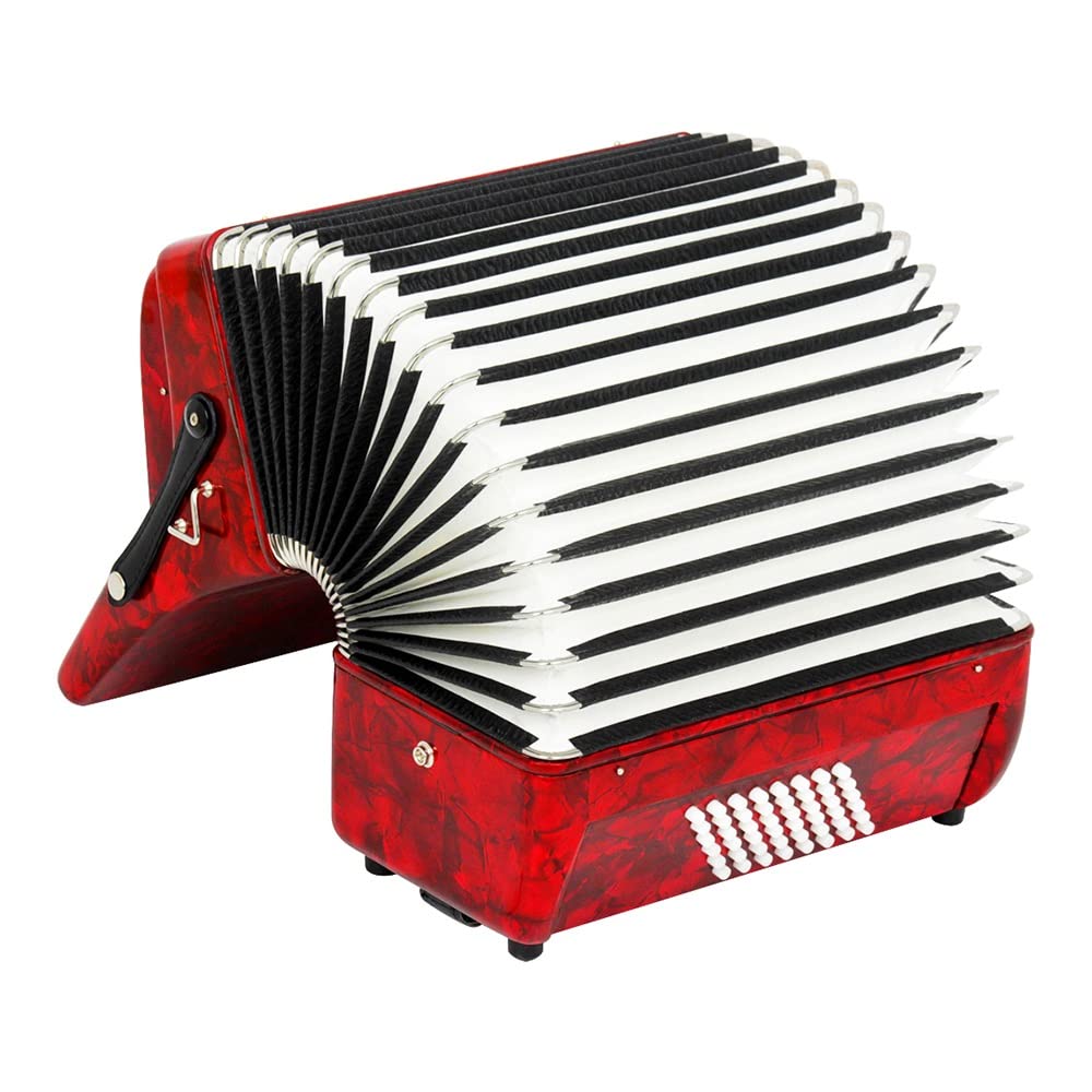 Eufisa Italiana メンテナンス済アコーディオン 赤ケース付き Eufisa Italiana メンテナンス済アコーディオン 赤ケース付き